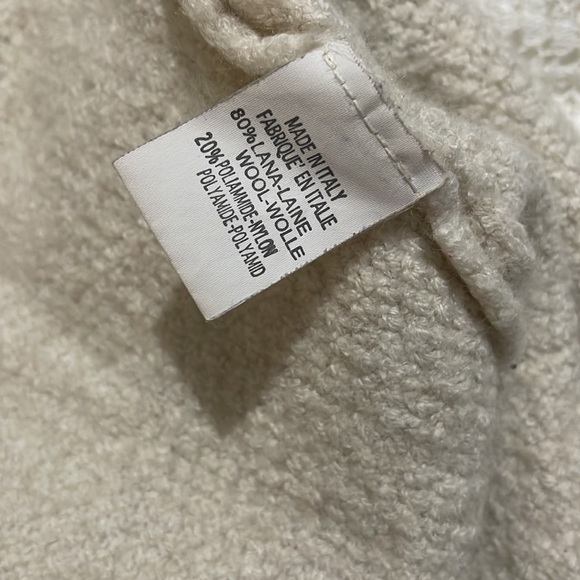 Brandy Melville Cropped Open cream Front Cardigan - Picture 3 of 4